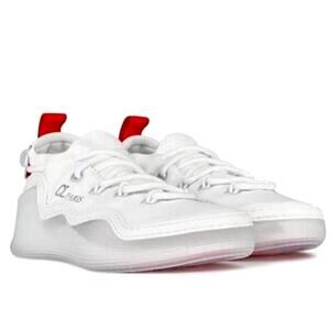 Christian Louboutin Arpoador Flat White Blanco Sneakers Men’s NEW/NIB!!